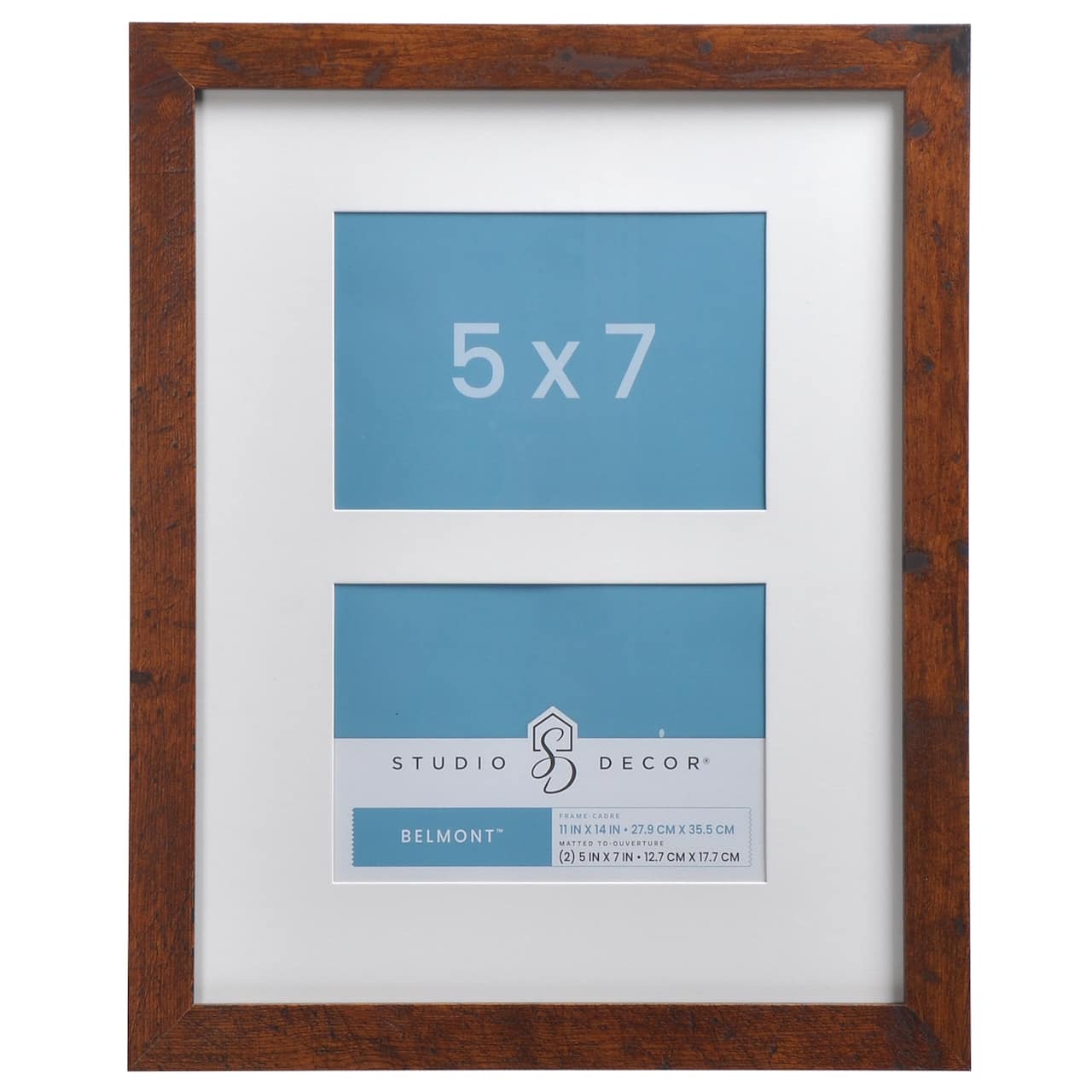 6 Pack: 2 Opening 5" x 7" Belmont Frame by Studio Décor®
